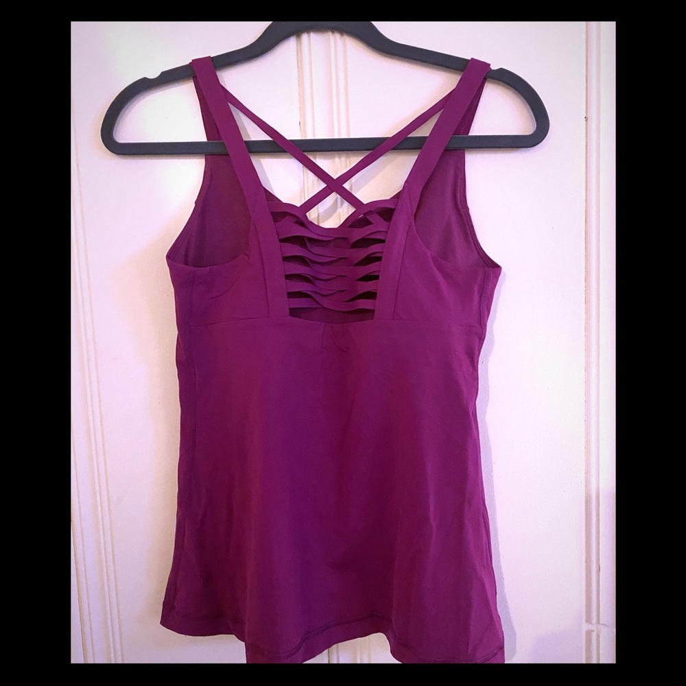 Strappy unique Lululemon tank